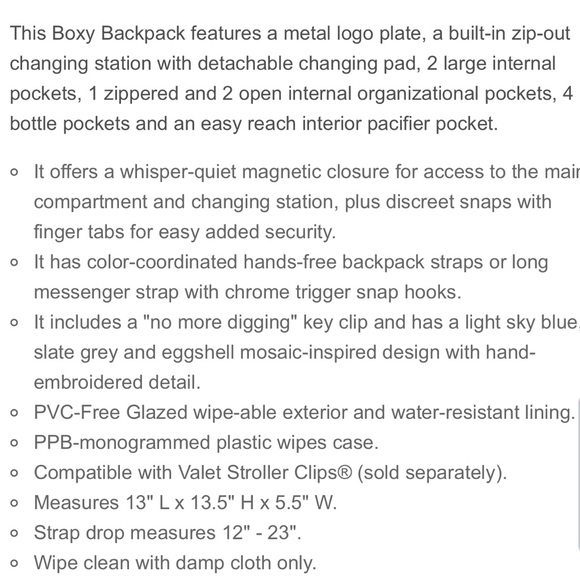 Petunia Pickle Bottom Boxy Backpack diaper bag